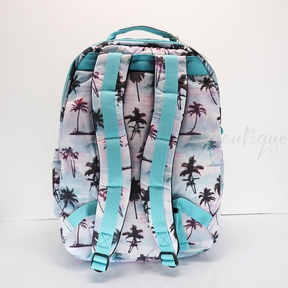 NWT Kipling KI0947 Seoul XL Backpack Laptop Travel Polyester Shadow Palm Multi main image 15